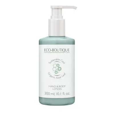 ECO-BOUTIQUE - Hand- und Körperlotion, Pumpspender, 300 ml