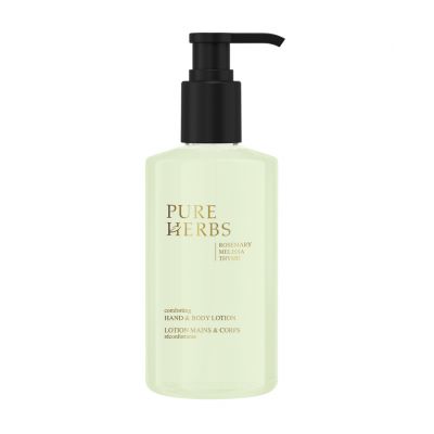 Pure Herbs - Hand- & Körperlotion im Pumpspender, 300 ml