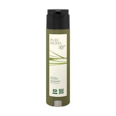 Pure Herbs - Haar- und Bodyshampoo, SHAPE-Spender, 300 ml
