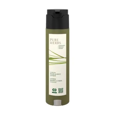 Pure Herbs - Hand- und Bodylotion, SHAPE-Spender, 300 ml
