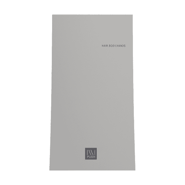ILLI 1 - Frontabdeckung in Aluminiumoptik, Seife