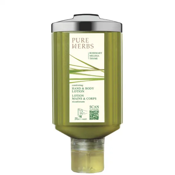 PURE HERBS - Hand- und Bodylotion, press + wash, 300 ml
